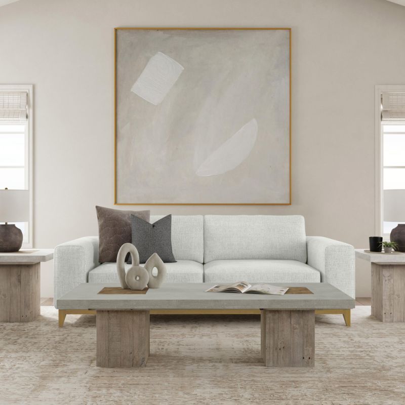 Phoenix Gray 66 Coffee Table