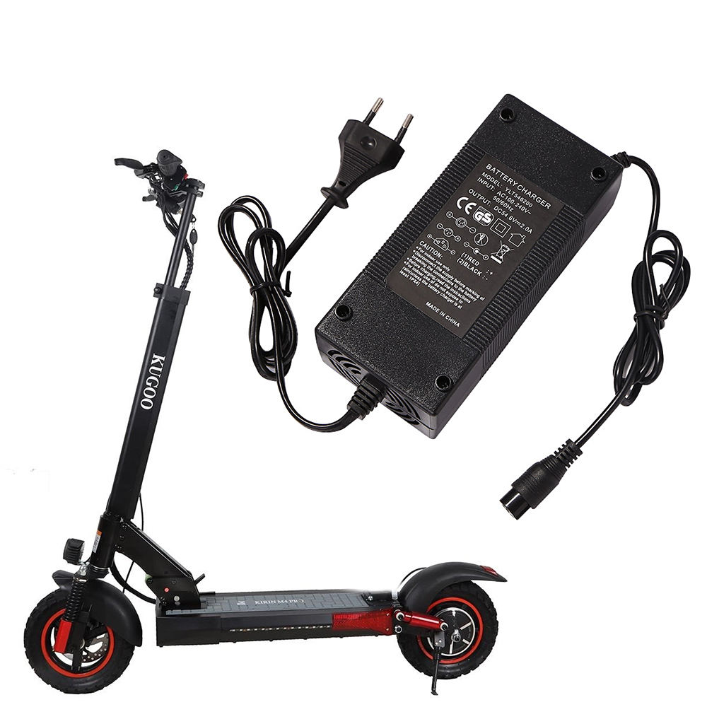 Superbsail 54.6V 2A Fast Charger For Kugoo M4 Pro Electric Scooter E bike 48V Li ion Battery Pack Escoter Charger For Sale