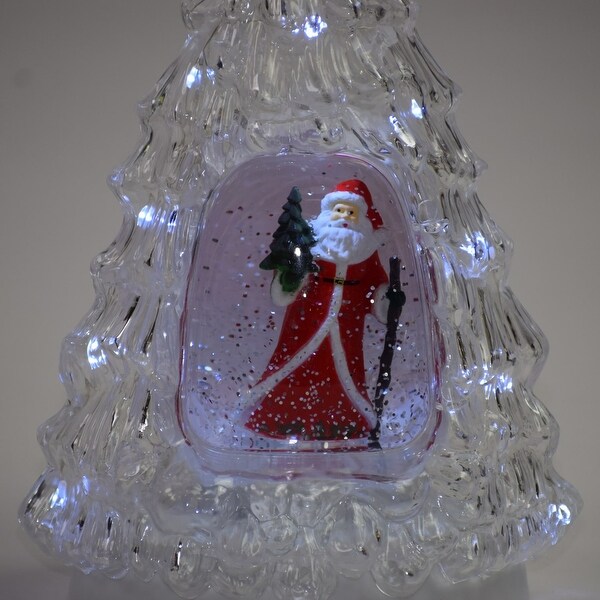 LED Christmas Tree Decor Santa Figure