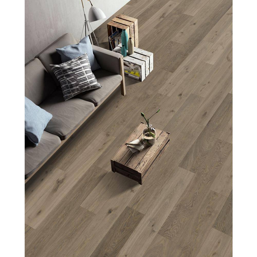 ASPEN FLOORING Elevation 30 MIL x 6.6 in. W x 48 in. L Click Lock Waterproof Luxury Vinyl Plank Flooring (30.9 sqftcase) HDSPC5