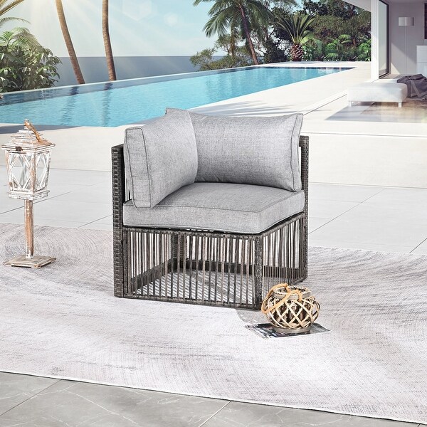 Patio Festival Y23 Outdoor Wicker Chair and Table Collection