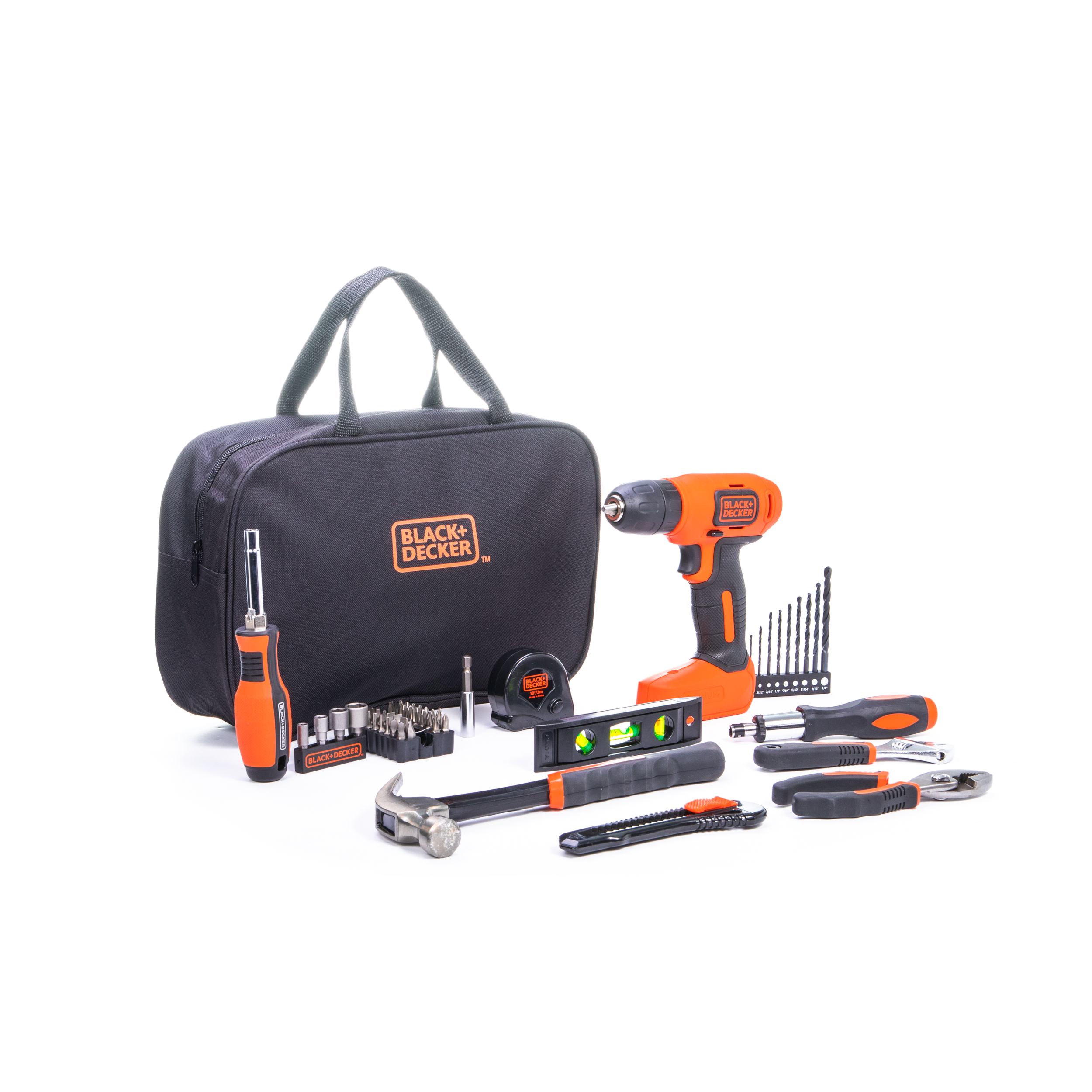 8V MAX* Drill & Home Tool Kit, 57 Piece