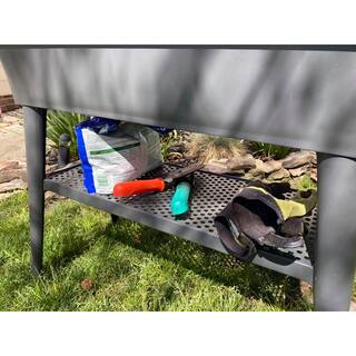 Bosmere English Garden Maxi 32 in. L x 15 in. W x 31-12 in. H Self Watering Plastic Raised Garden Bed L770