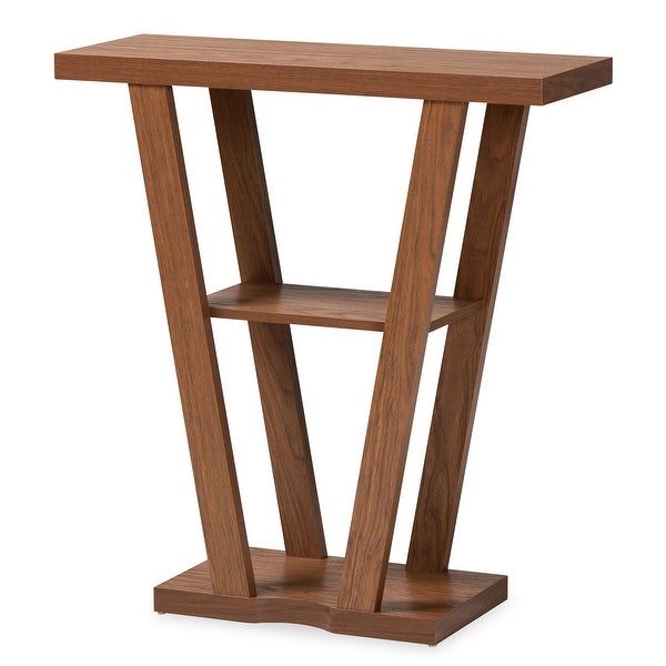 Boone Modern and Contemporary Wood Console Table