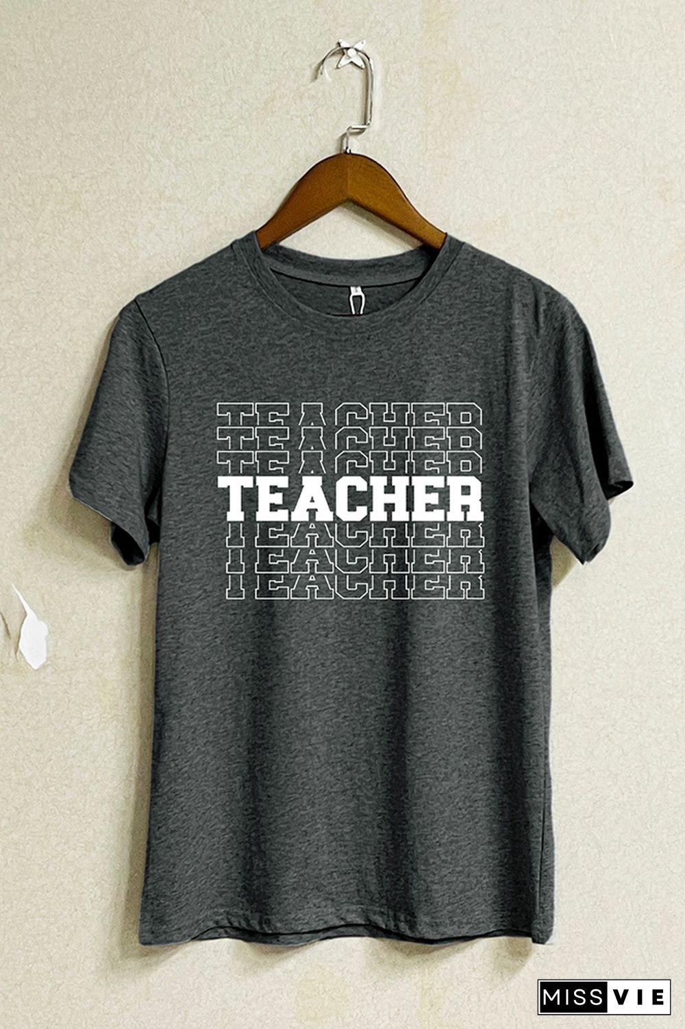 Teacher Short Sleeve Graphic Tee Wholesale