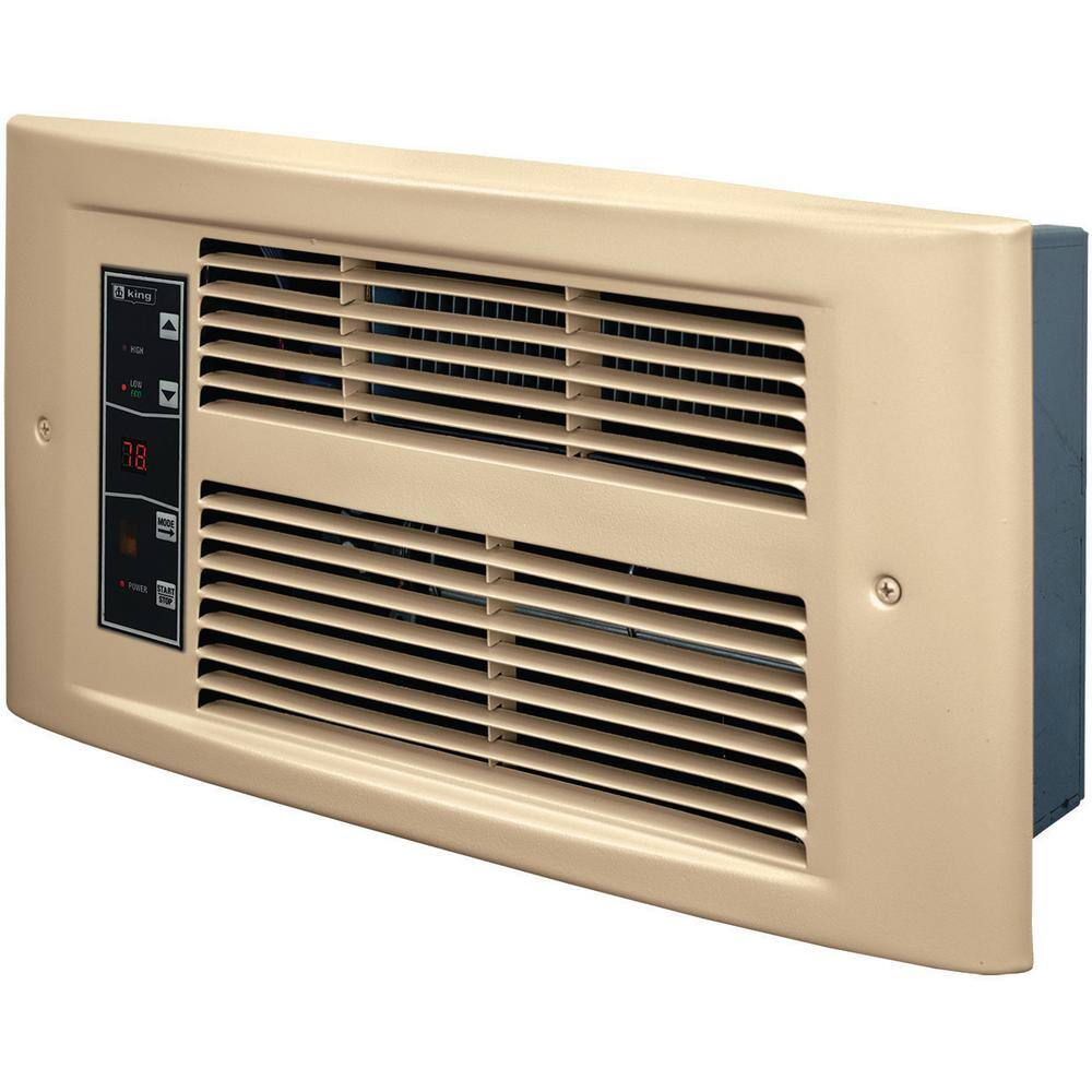 KING PX Eco 240-Volt 1750-Watt Electric Wall Heater in Almondine PX2417-ECO-AD-R