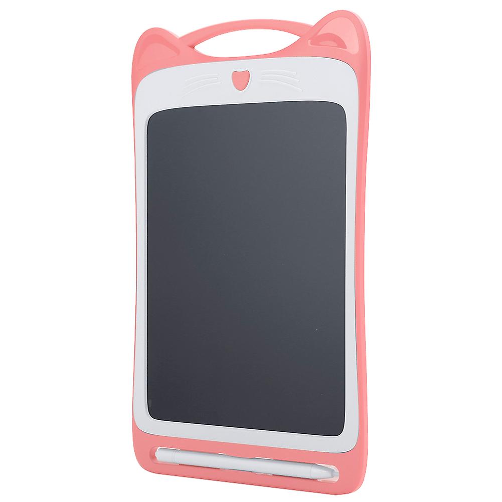 9 Inch Lcd Writing Pad Light Energy Electronic Blackboard Color Handwriting Drawing Boardpink