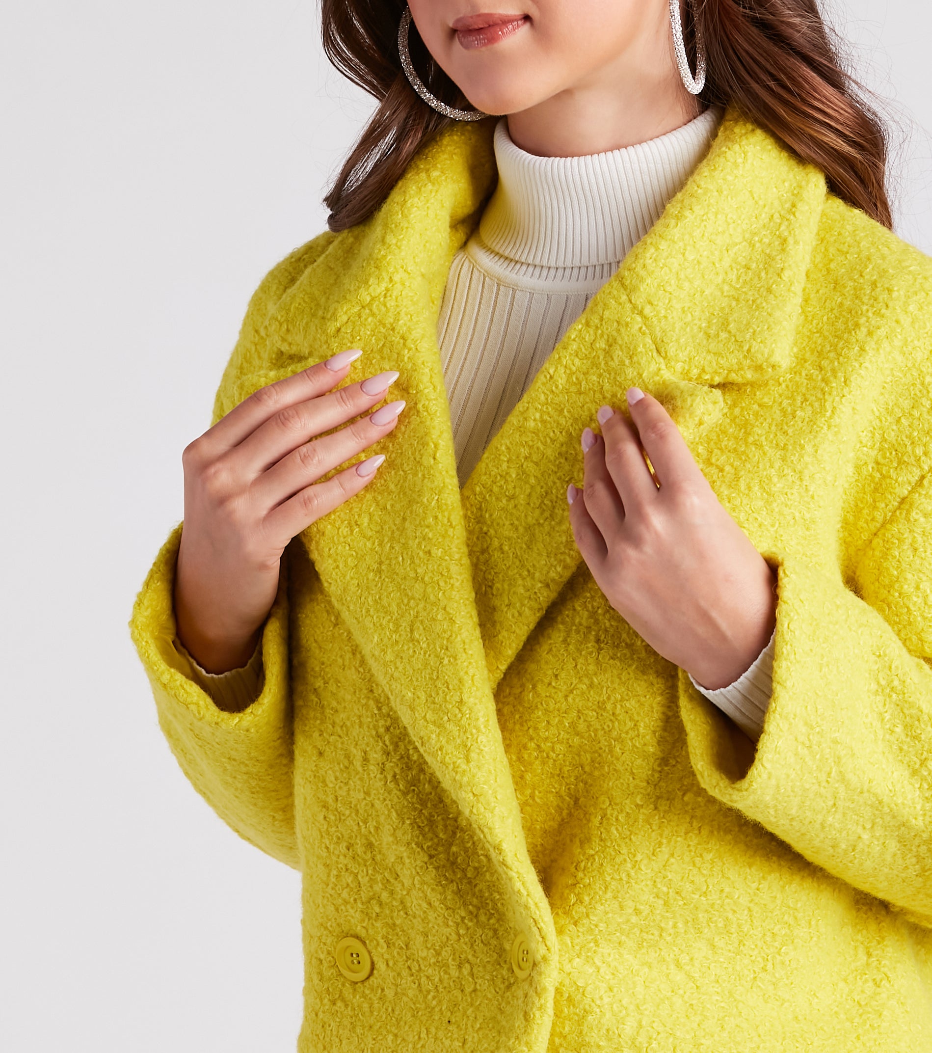 Cozy In The City Faux Sherpa Coat