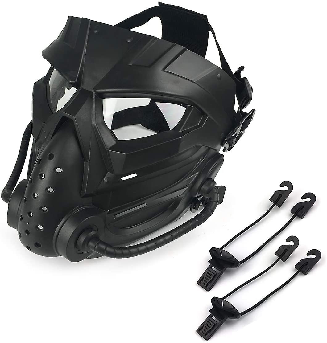 Alien Airsoft Mask Full Face Tactical Mask With Eye Protection Impact Resistant