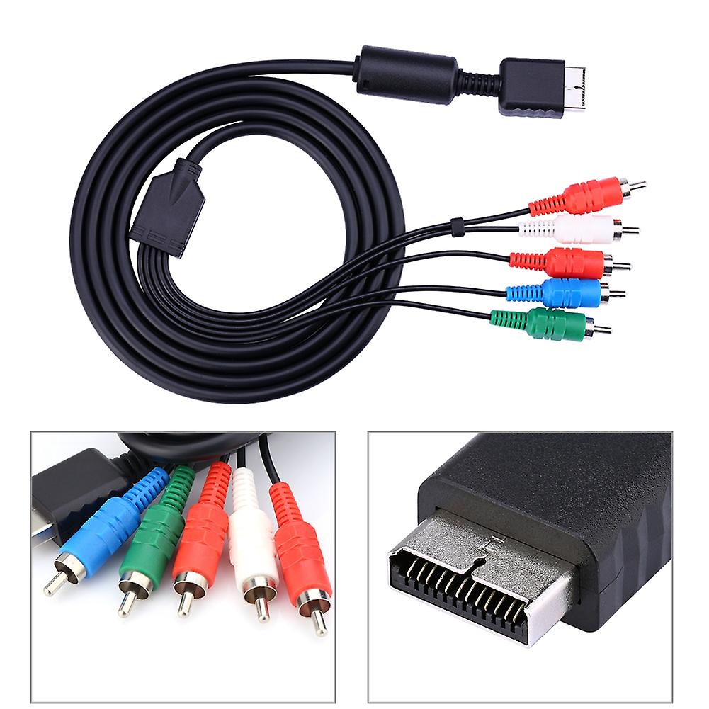 Av Multi Out To Component Video/audio Cable Cord For Sony Playstation Ps2 Ps3