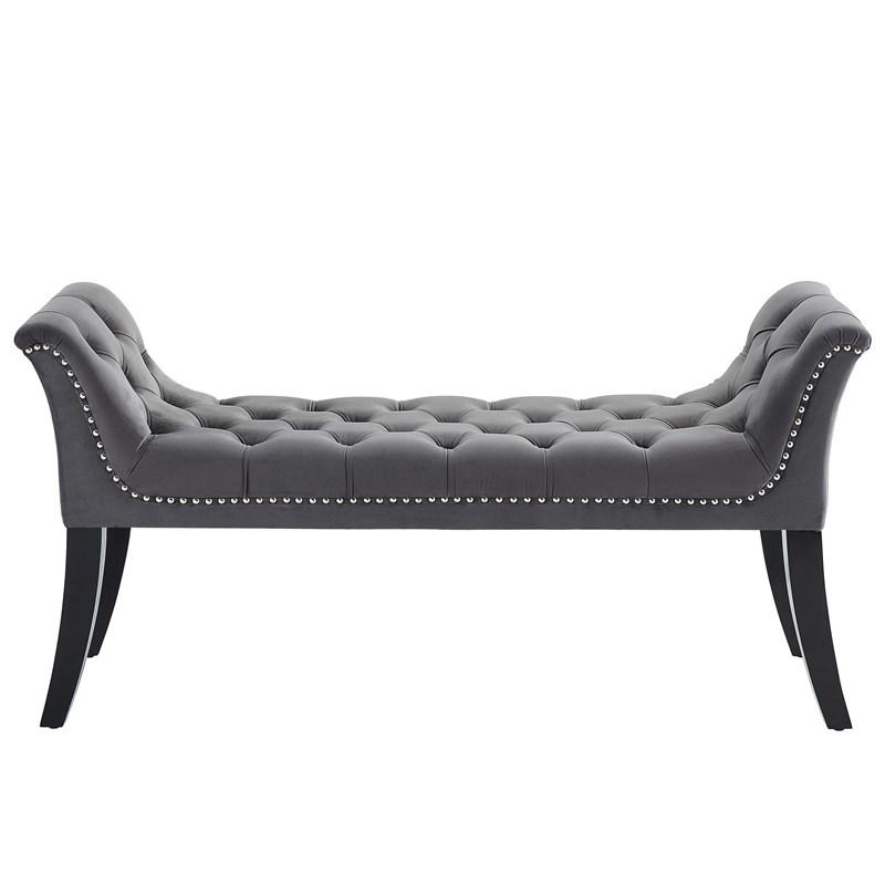 Inspire Velci 401373GY Bench In Grey