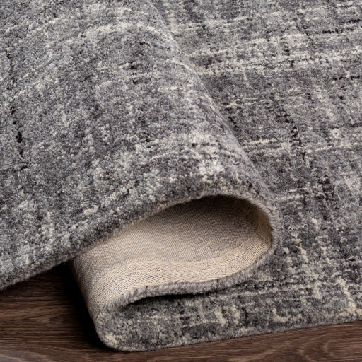 Lucca Wool Modern Medium Gray Rug