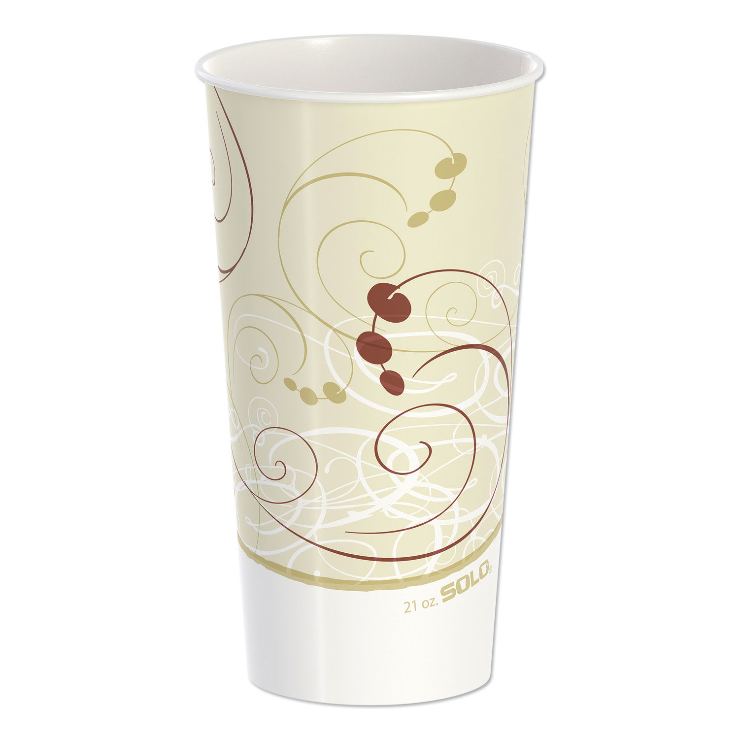 Double Sided Poly Paper Cold Cups by SOLOandreg; SCCRNP21PSYM