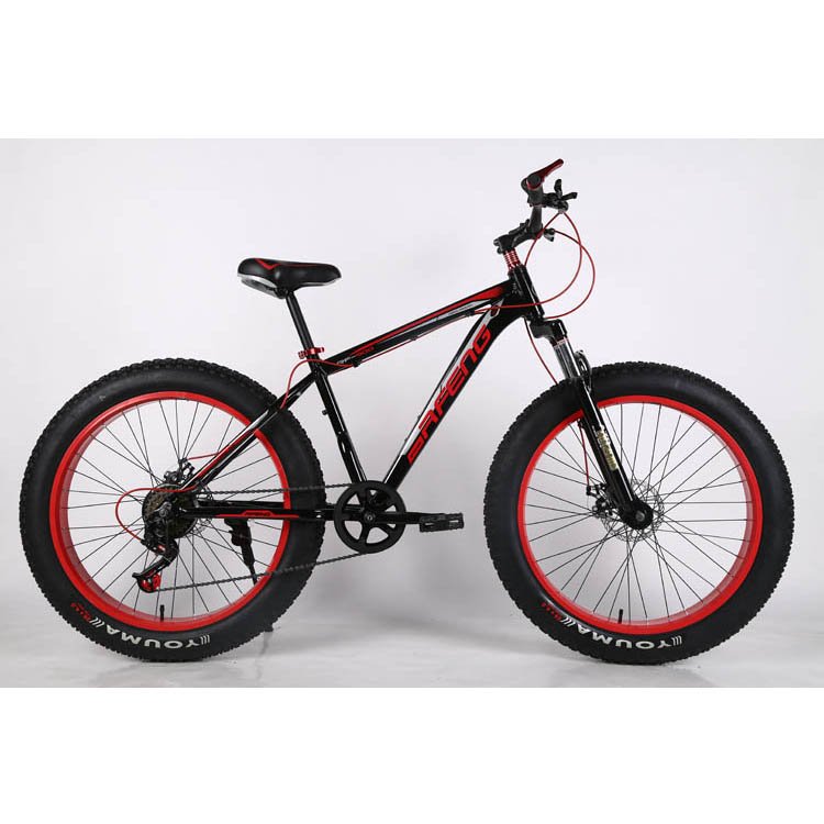 2023 New model Mountain Bike 21 Speed mtb 26 inches Aluminium Frame Dual Suspension Mountain Bike snow bicycle fat tire bicycle OEM