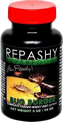 Repashy Superfoods Bug Burger Gel Premix Feeder Insect Food， 3-oz bottle