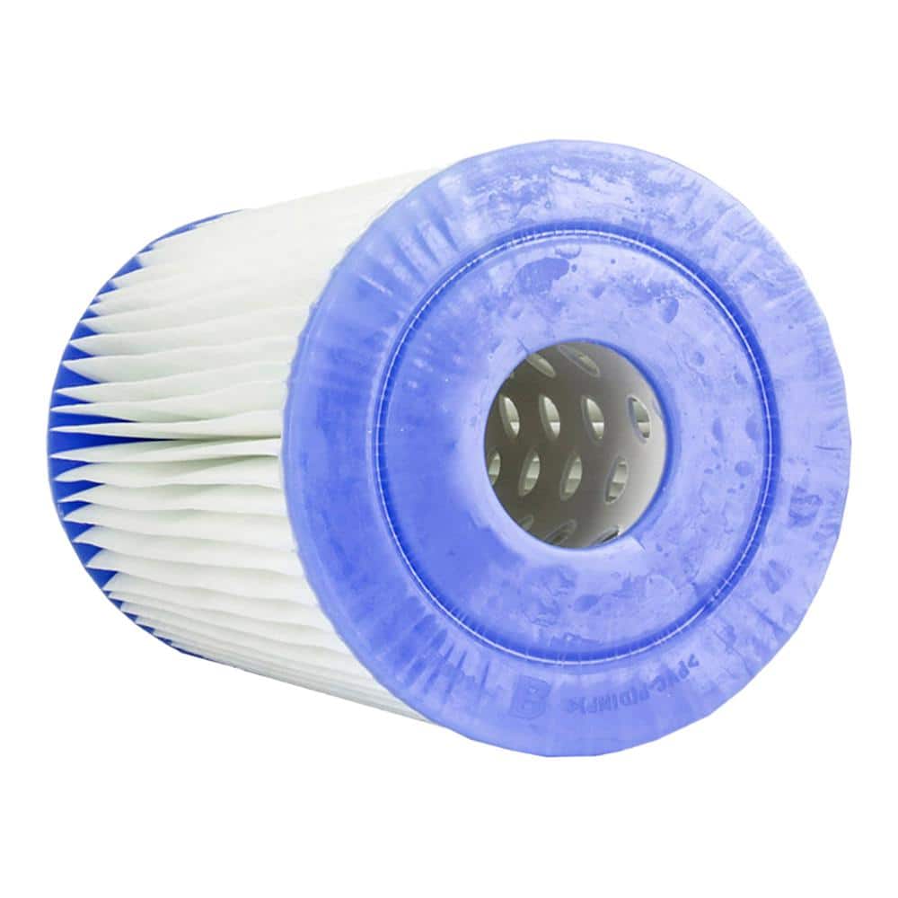 Intex 13.5 sq. ft. 5.75 in. Dia Type B Pool Replacement Filter Cartridge (10-Pack) 10 x 29005E