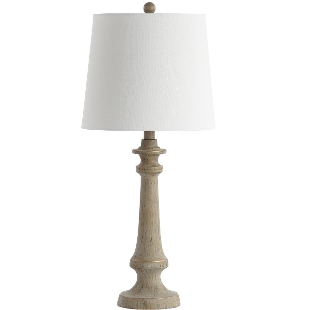 Rhett Table Lamp Antique Brown Safavieh