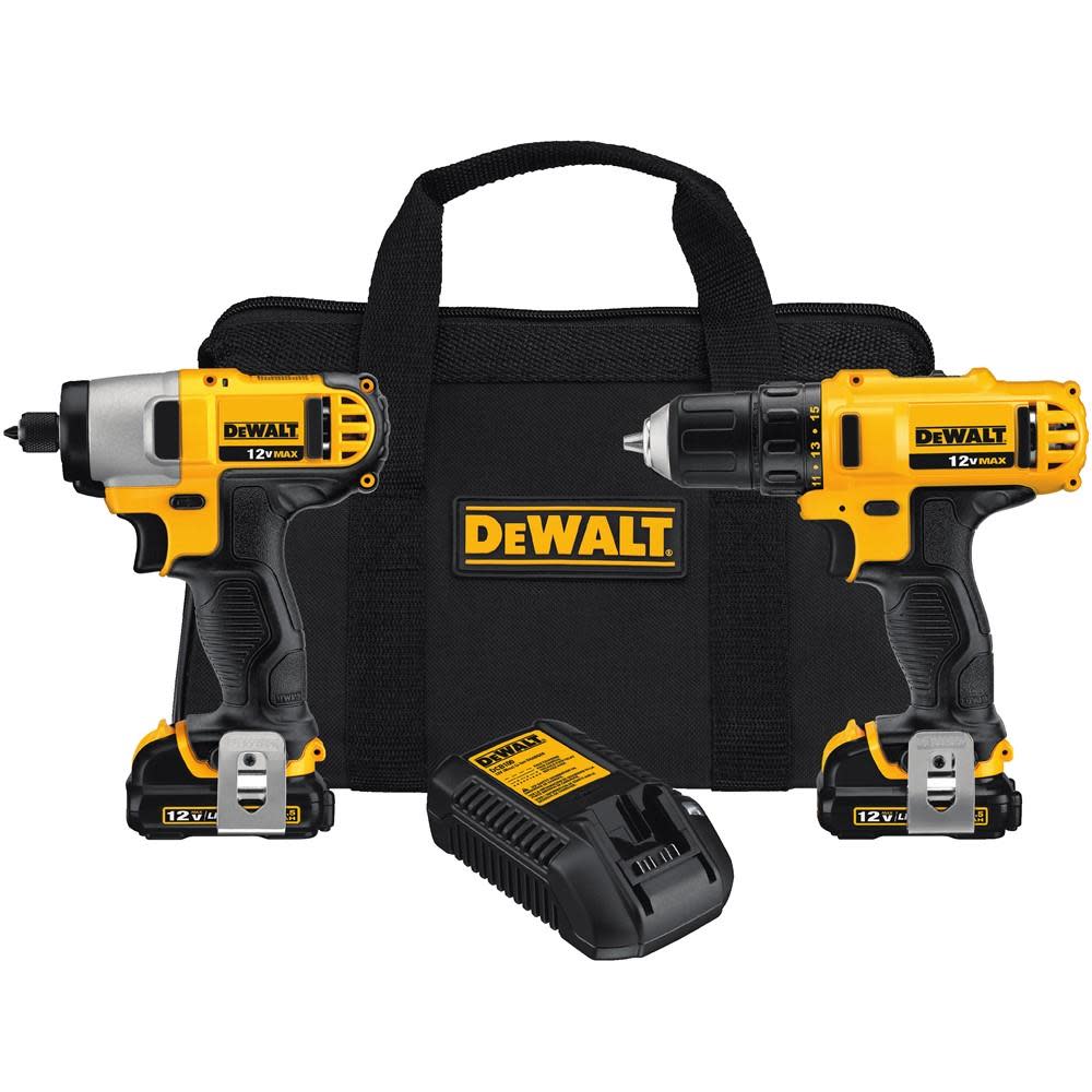 DEWALT 12V MAX 2 Tool Combo Kit DCK211S2 from DEWALT