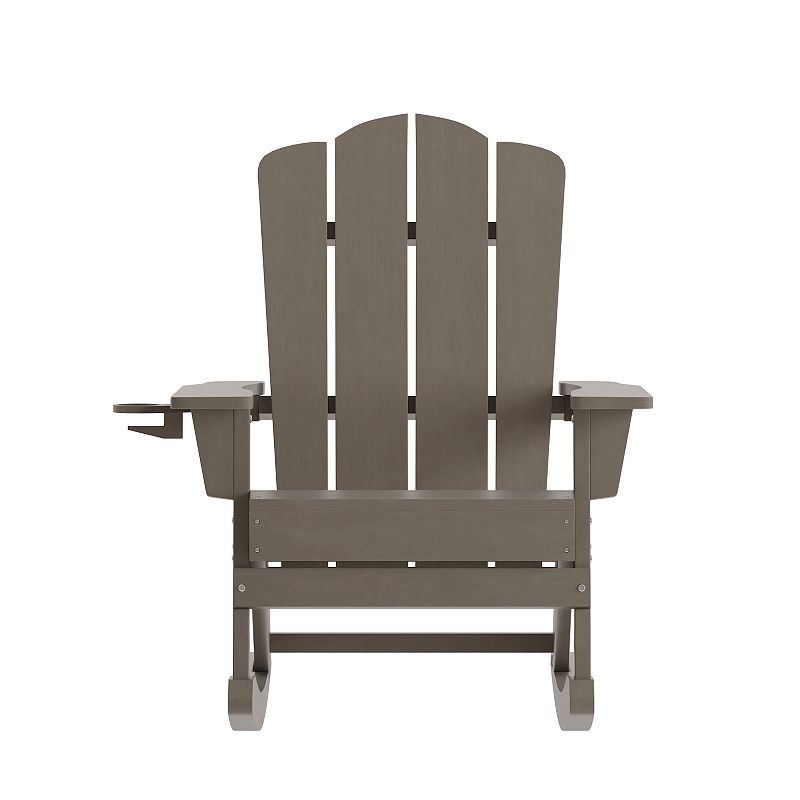 Taylor and Logan Nellis Indoor / Outdoor 2-piece Adirondack Rocking Chair Set