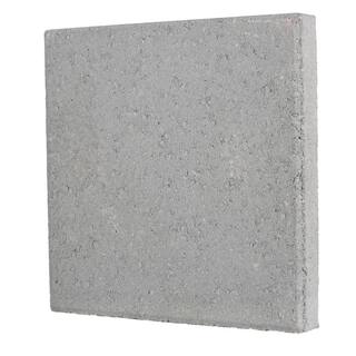 Pavestone 16 in. x 16 in. x 1.75 in. Pewter Square Concrete Step Stone 72600