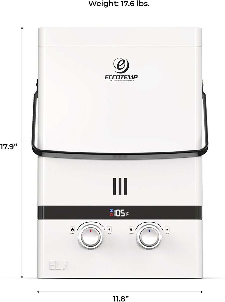 Eccotemp Luxe Portable Outdoor Tankless Water Heater