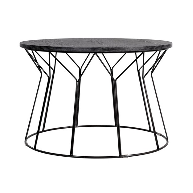 Fleur Coffee Table Noir Black Adore Decor