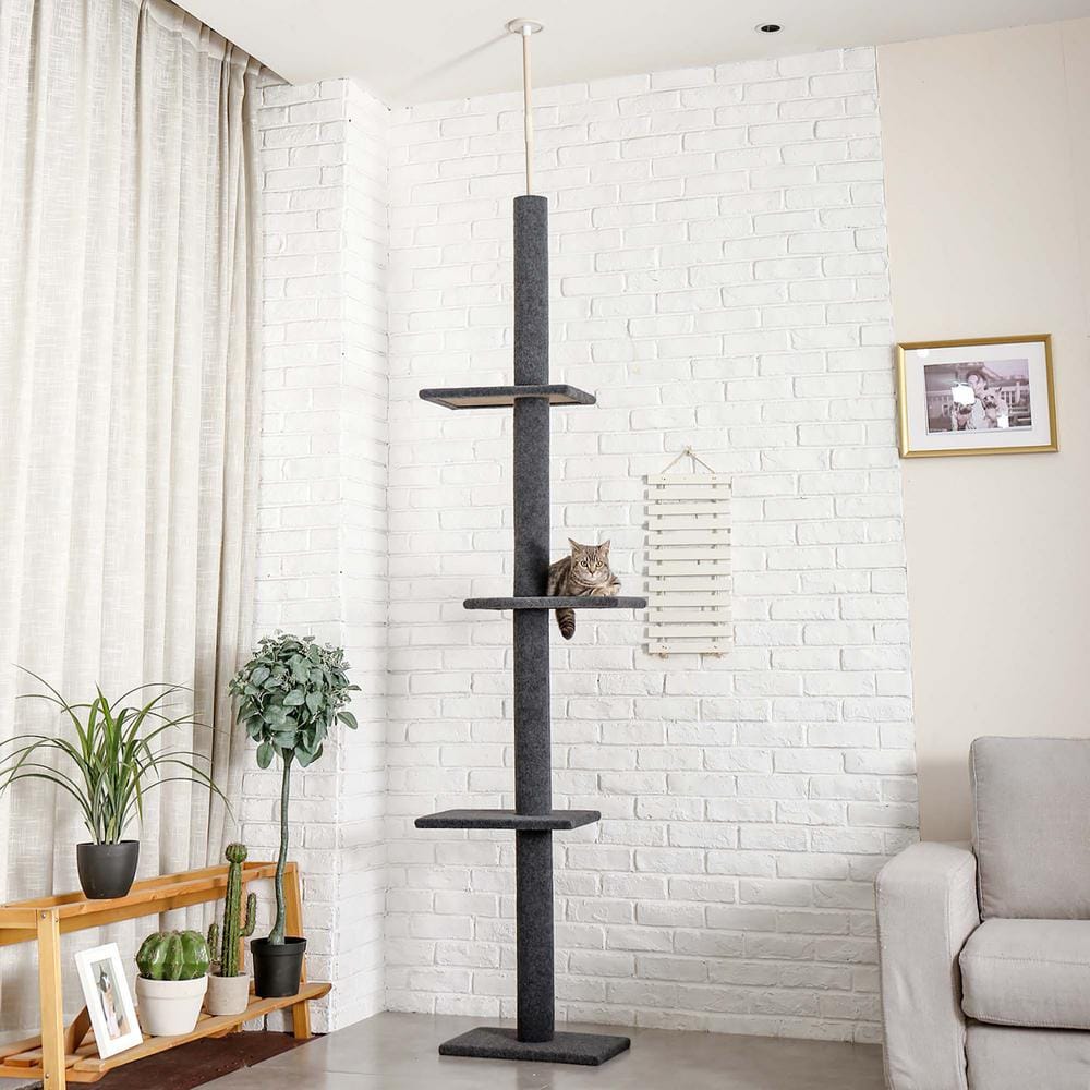 Foobrues Pet Cats Scratching Posts and Trees Crawler Cat Tree PSL-23170291