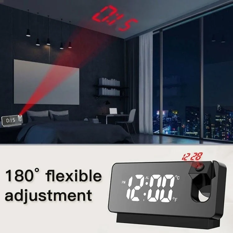 🔥BIG SALE - 48% OFF🔥🔥Mirror projection alarm clock