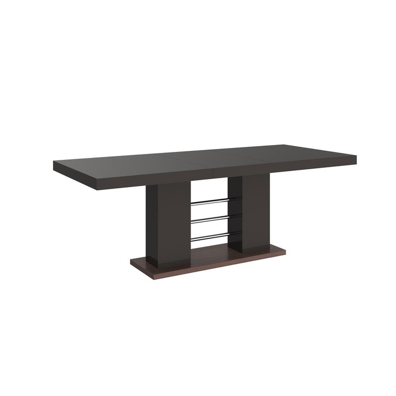 LINOSA High Gloss Dining Table with Extension