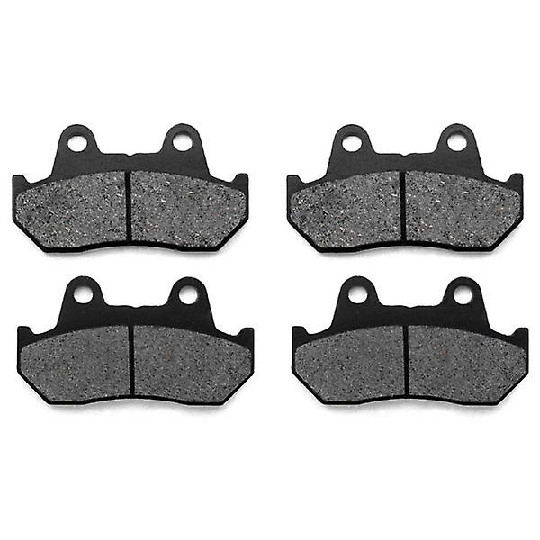 Front Brake Pads Compatible with 1984 Honda VF 700 C Magna - Non-Metallic Organic NAO Brake Pads Set