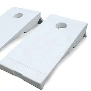 Driveway Games All Weather Outdoor Corntoss Cornhole Bean Bag Toss Game White CT-101WHT