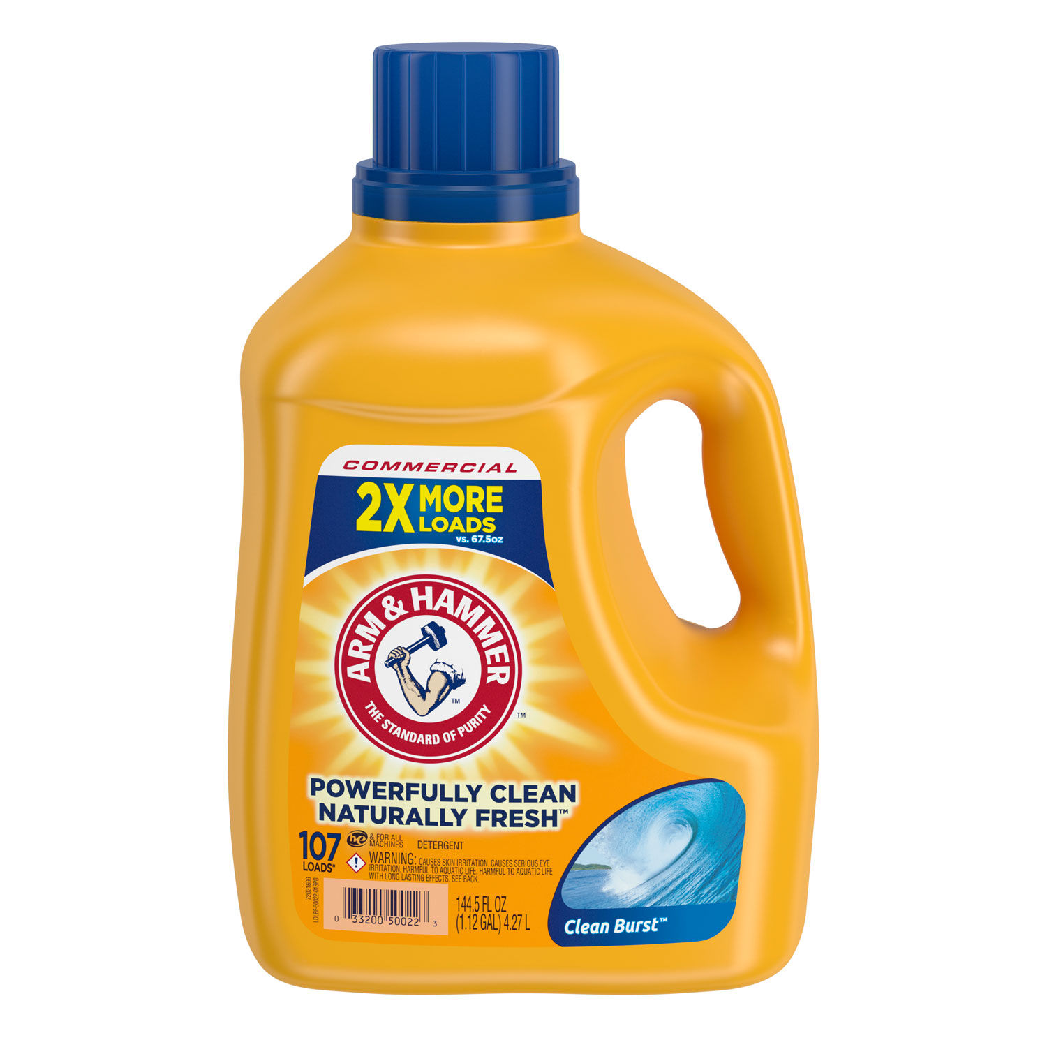 Dual HE Clean-Burst Liquid Laundry Detergent by Arm and Hammerandtrade; CDC3320050022