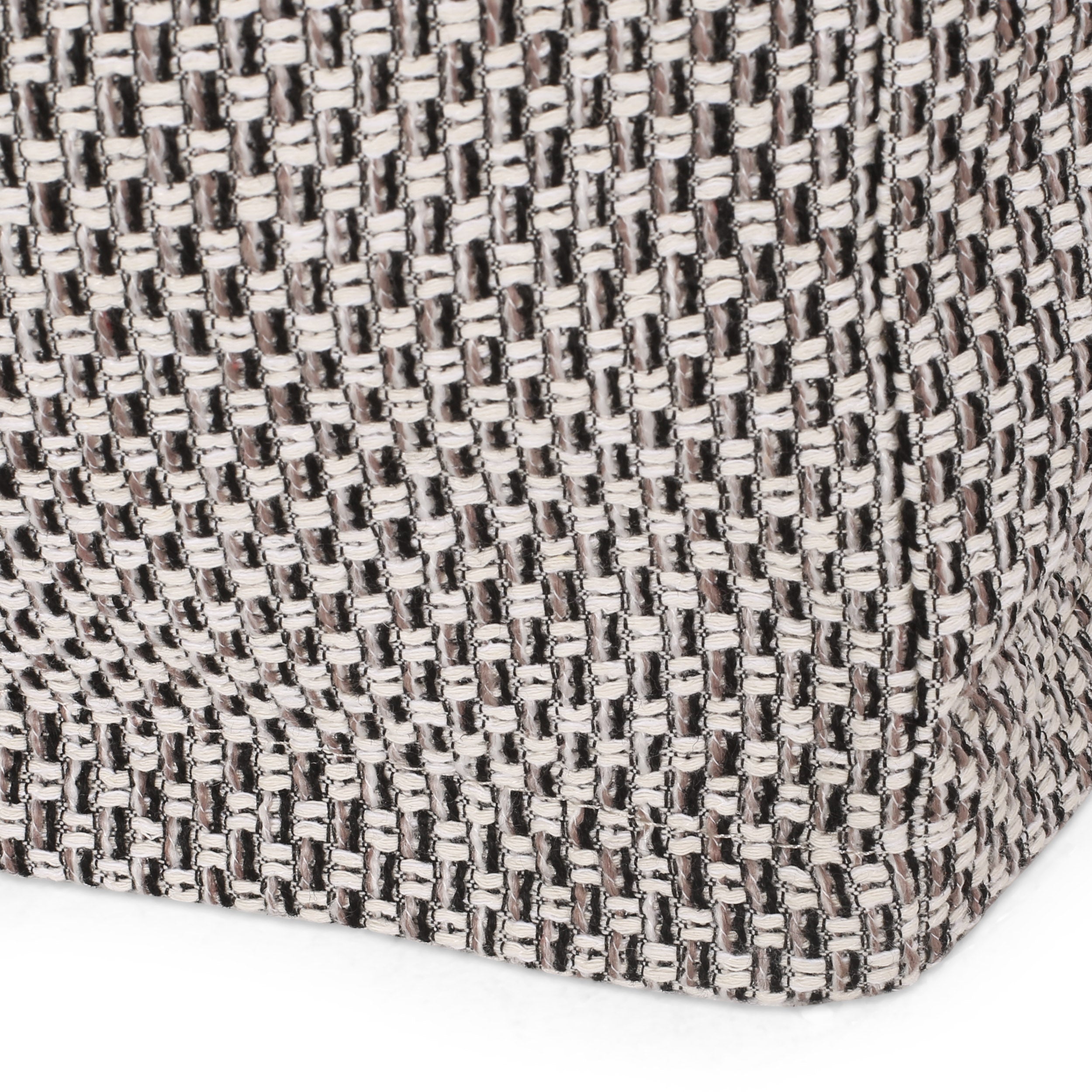 Larrick Contemporary Fabric Pouf