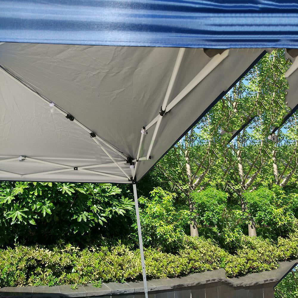 Ktaxon 10'x 10' Outdoor Sun Shade Sport EZ Pop-Up Canopy Party Weeding Tent Gazebo Blue