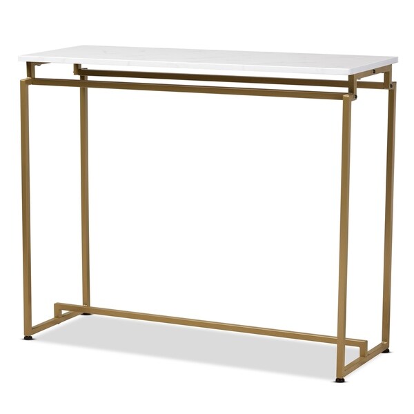 Silver Orchid Coleman Modern and Contemporary Console Table