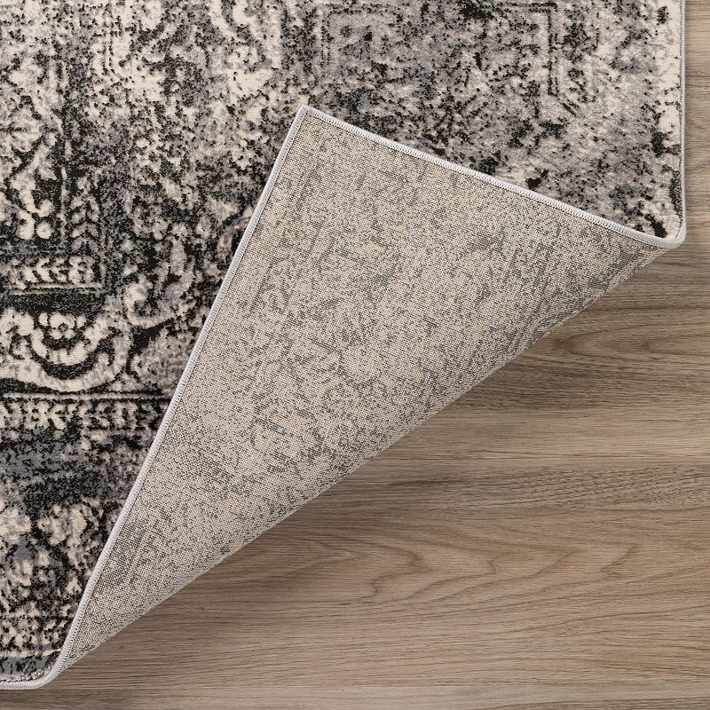 Addison Dayton Transitional Erased Persian Silver Area Rug