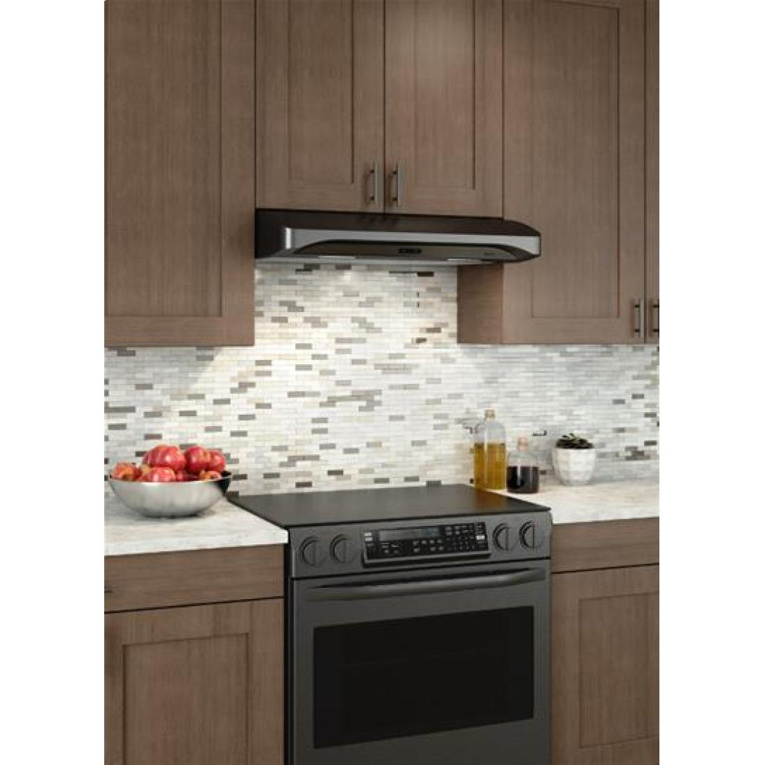 Broan 30-inch Alta Series Under Cabinet Range Hood BQDD130BLS