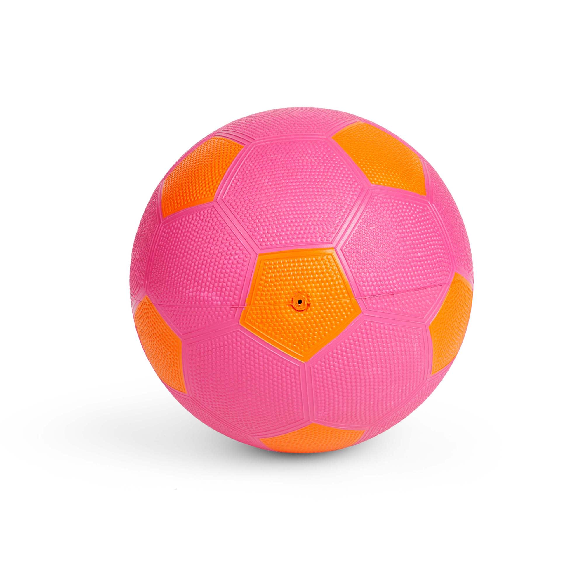 Leaps  Bounds Soccer Ball with Handle Dog Toy， Medium