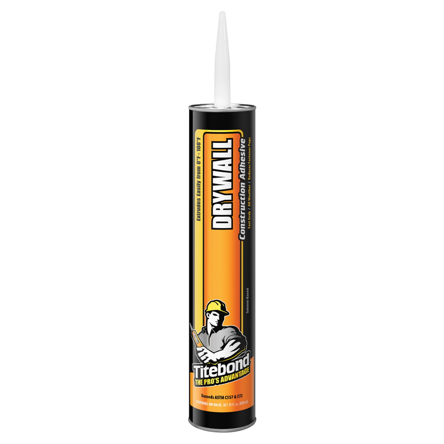 Titebond Solvent-Based High Strength Synthetic Polymer Drywall Adhesive 28 oz