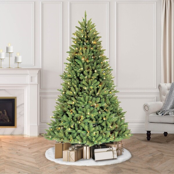 Puleo International 6.5 ft. Prelit Fraser Fir Artificial Tree