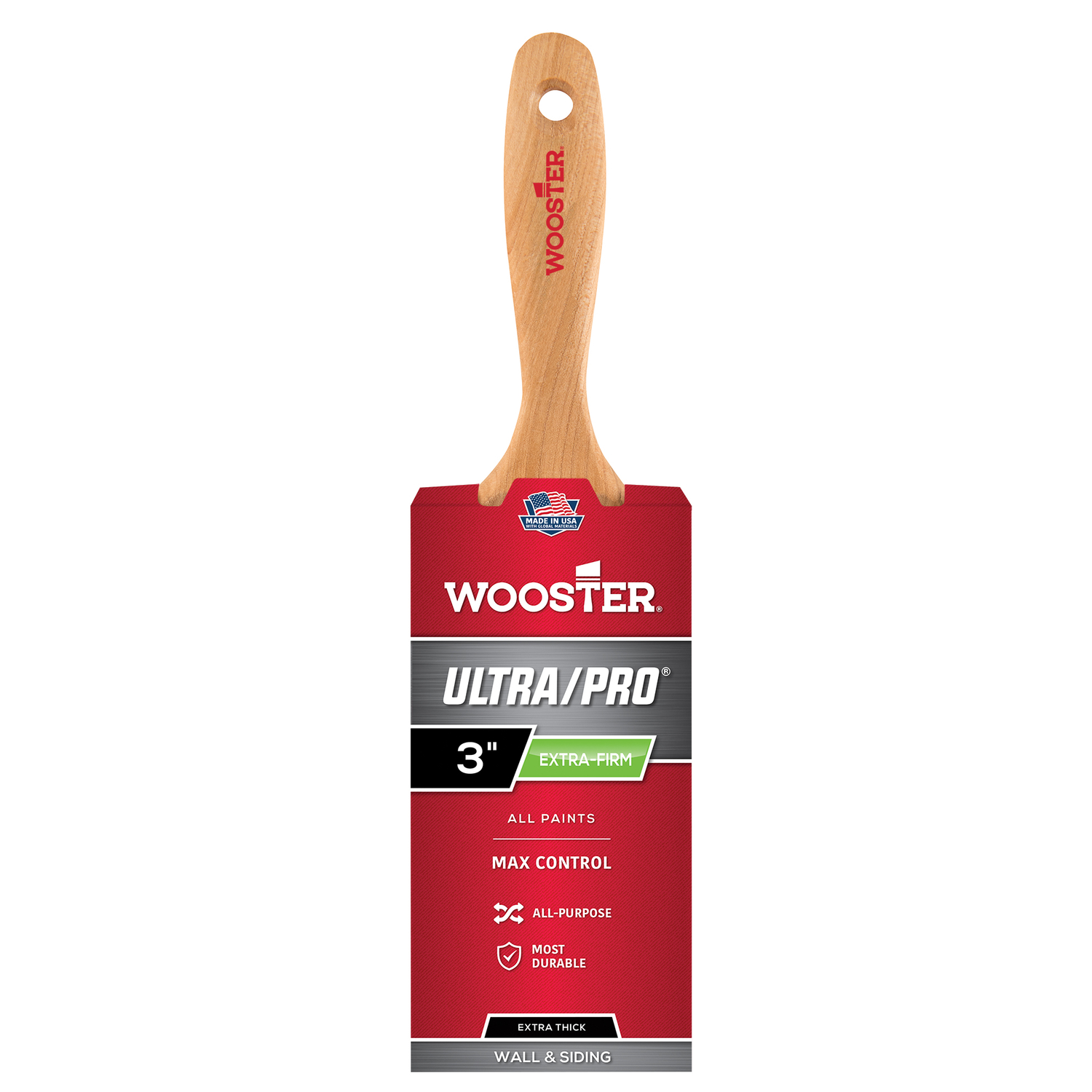 Wooster Ultra/Pro 3 in. Extra Firm Flat Paint Brush