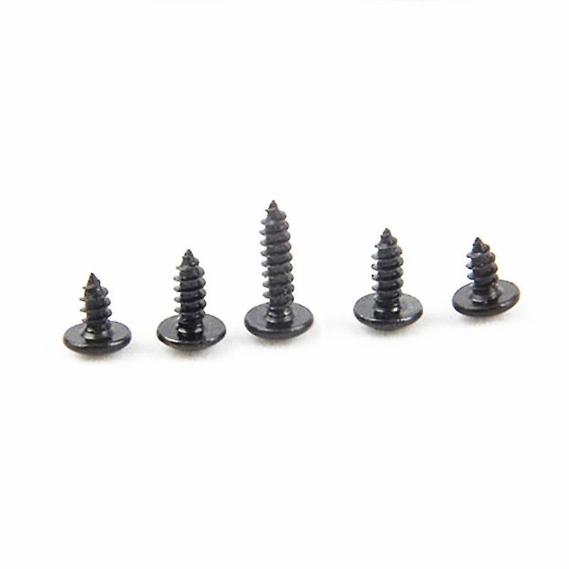 50pcs M3 M4 M5 Wood Truss Screw With Black Oxide And Wax Self-tapping Screws