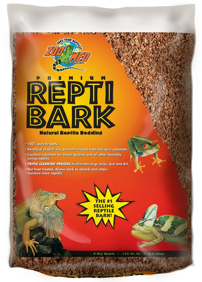 Zoo Med Laboratories Premium Reptibark��� Natural Reptile Bedding 4 Quartz