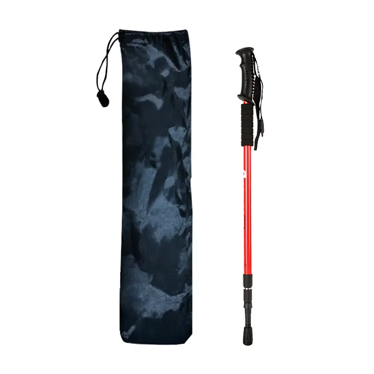 Telescopic Hiking Retractable Aluminum Duralumin Trekking Carbon Fiber Poles Walking Sticks