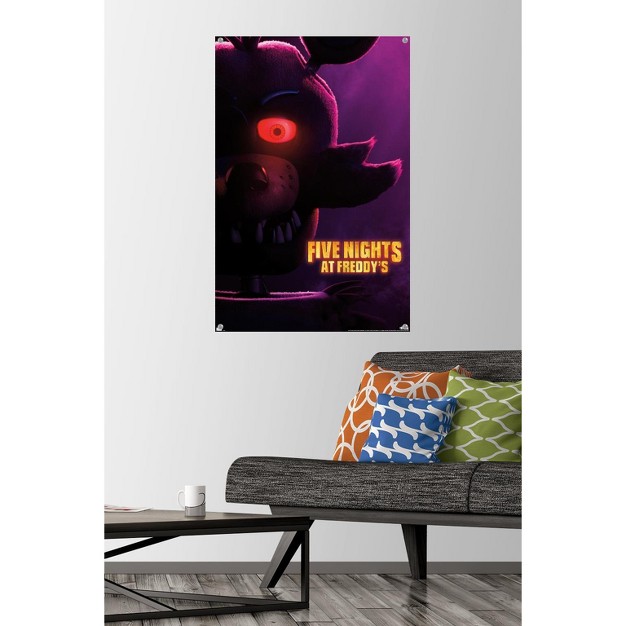 Trends International Five Nights At Freddy x27 s Movie Foxy One Sheet Unframed Wall Poster Prints