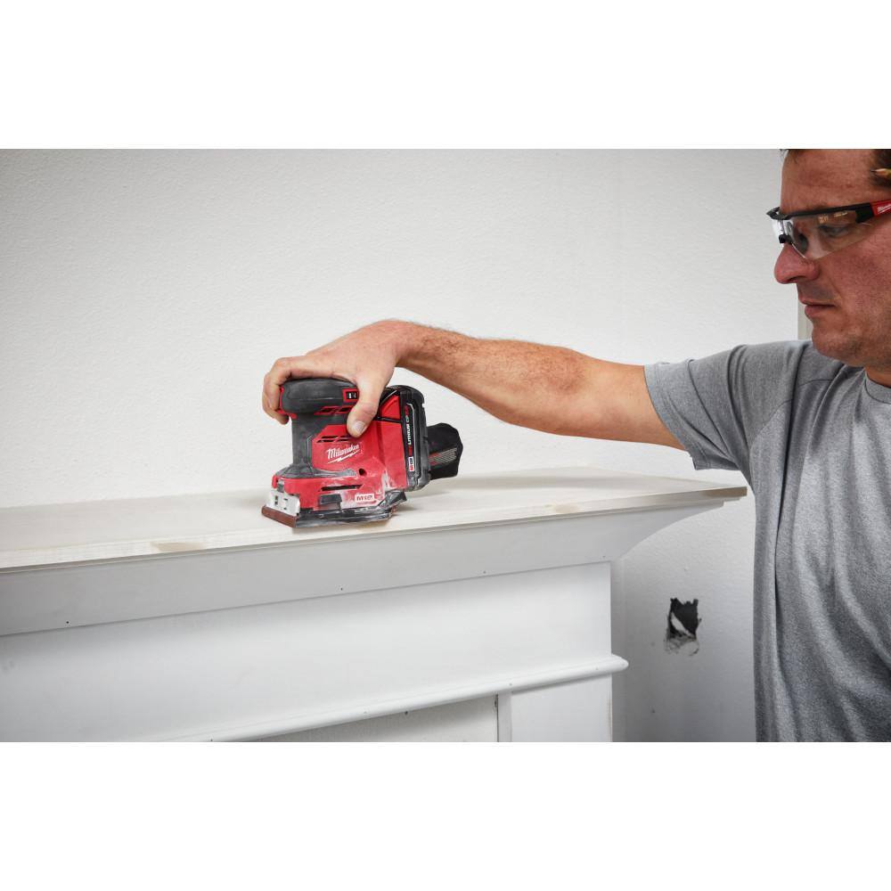 MW M18 18V Lithium-Ion Cordless 14 in. Sheet Sander (Tool-Only) 2649-20