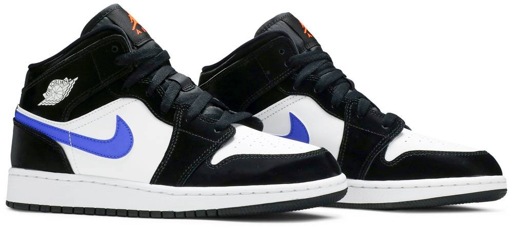 Air Jordan 1 Mid 'Black Racer Blue' 554725-084