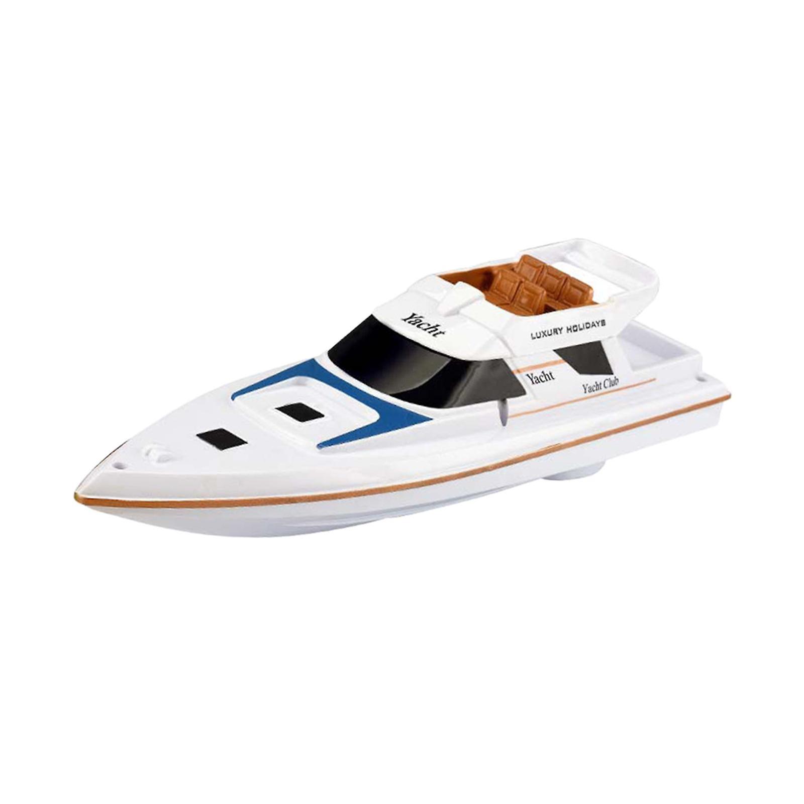 Electric Speed Boat Bath Boat Airship For Bathroom Swimming Pool Party Favor White