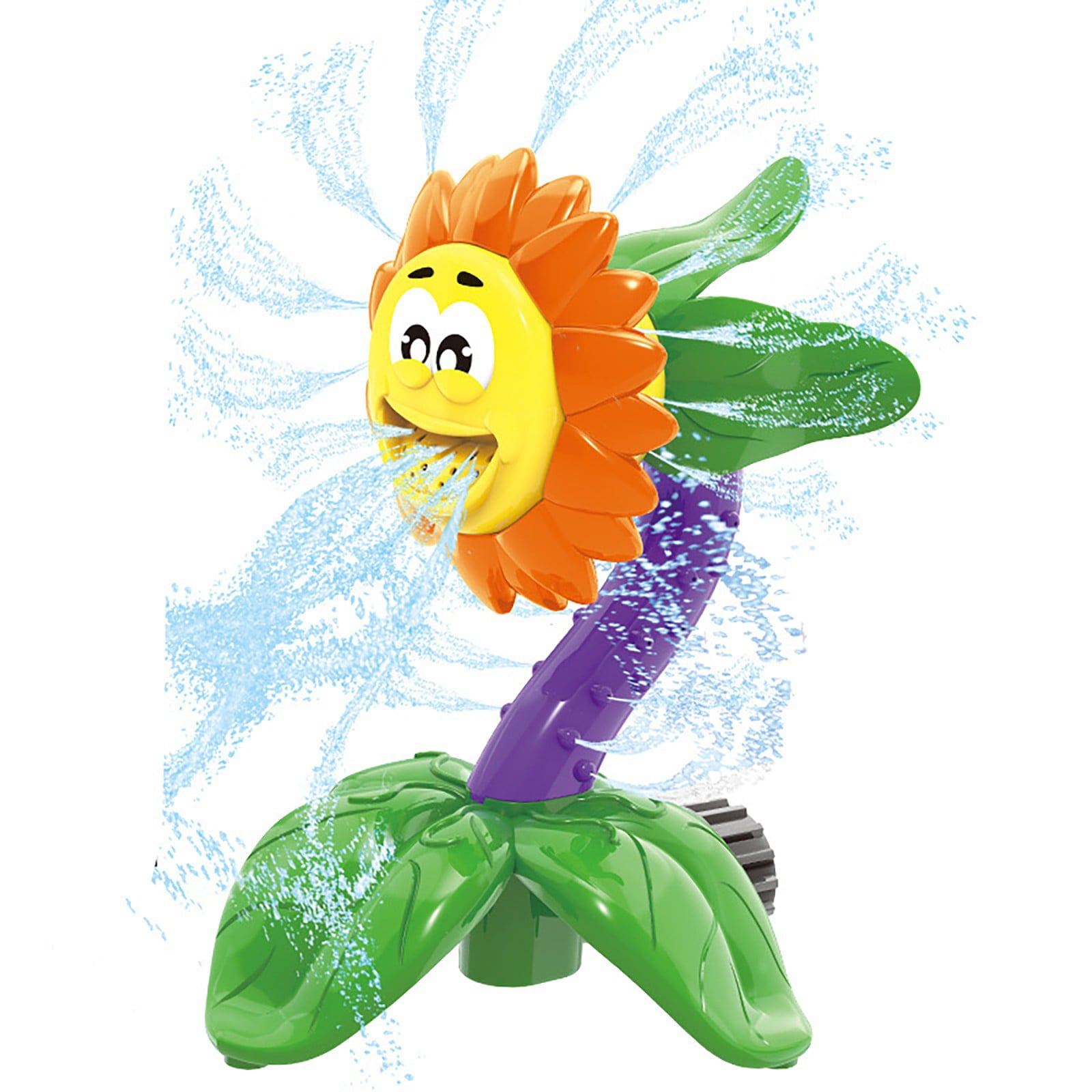 Yiwula Splash Sunflower Yard Water Sprinkler Lawn Sprinkler For Kids Summer Garden Gift