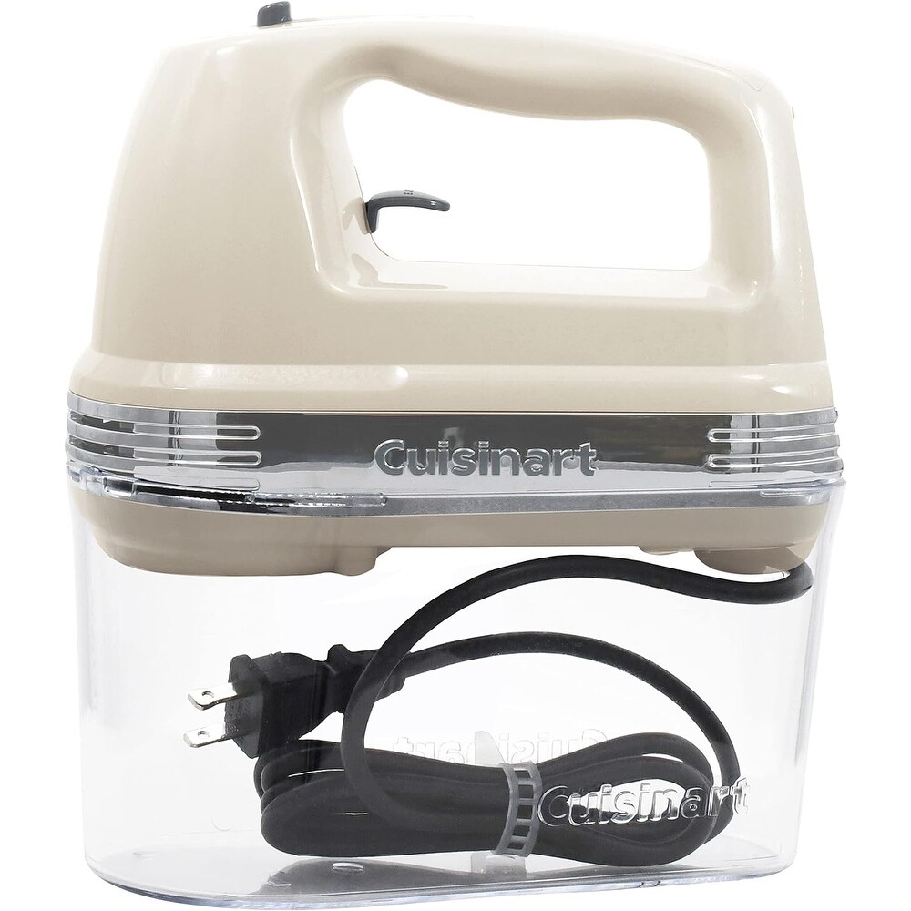 Cuisinart HM 90SCRM Power Advantage Plus 9 Speed Handheld Mixer with Storage Case  Cream